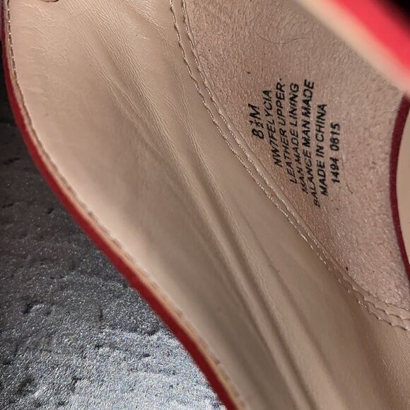 ❤️Nine West Felycia Red Genuine Suede Pumps - Picture 8 of 11